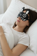 Jel Soğutmalı Göz Bandı Tavşan Kulaklı Uyku Maskesi