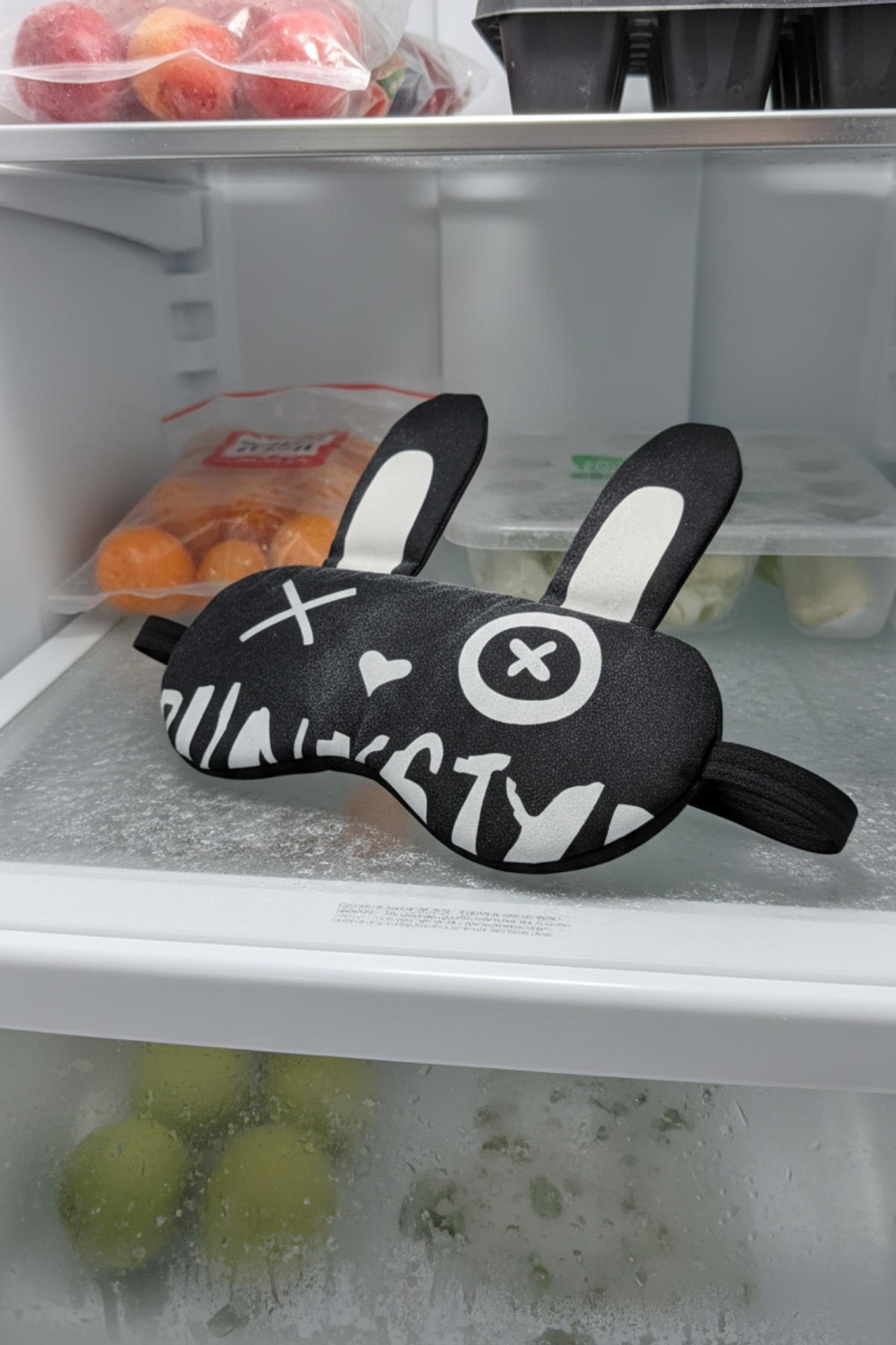 Jel Soğutmalı Göz Bandı Tavşan Kulaklı Uyku Maskesi