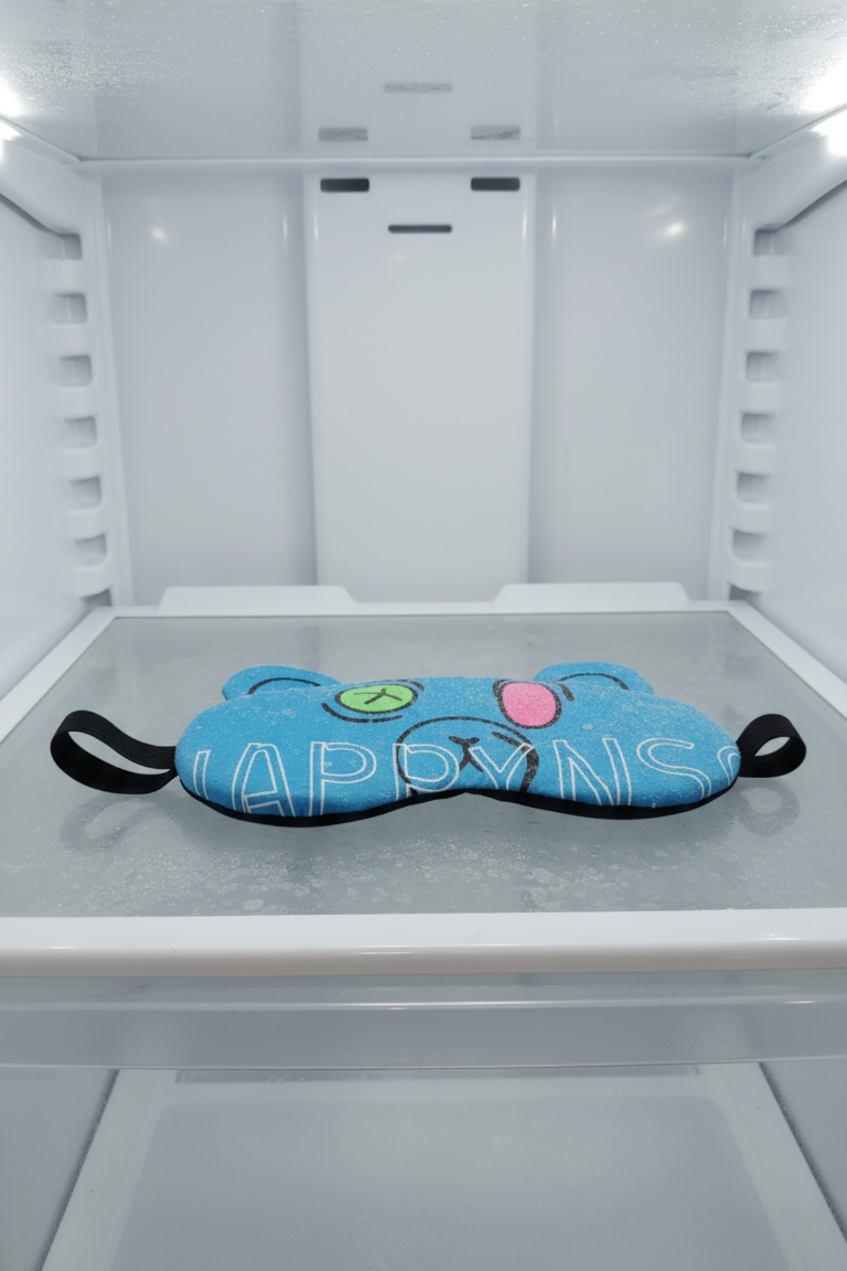 HappyNss Ayıcık Tasarımlı Jel Soğutmalı Uyku Göz Bandı