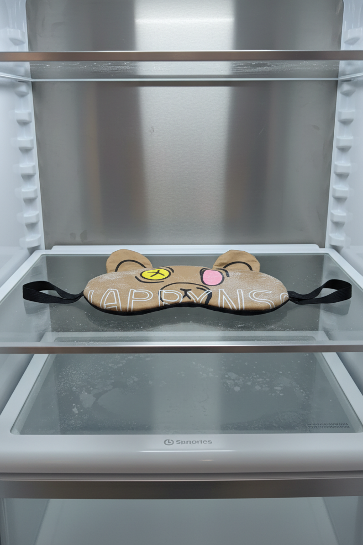 HappyNss Ayıcık Tasarımlı Jel Soğutmalı Uyku Göz Bandı