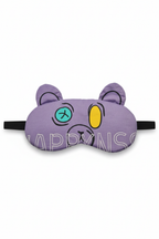 HappyNss Ayıcık Tasarımlı Jel Soğutmalı Uyku Göz Bandı