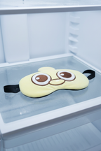 Peluş Desenli Jel Göz Bandı Uyku Maskesi