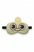 Peluş Desenli Jel Göz Bandı Uyku Maskesi