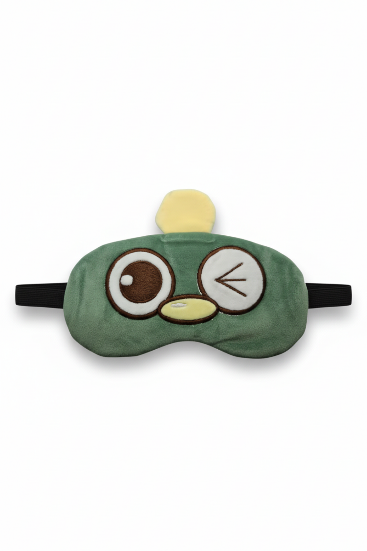 Peluş Desenli Jel Göz Bandı Uyku Maskesi