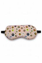 Desenli Jel Soğutmalı Uyku Maskesi