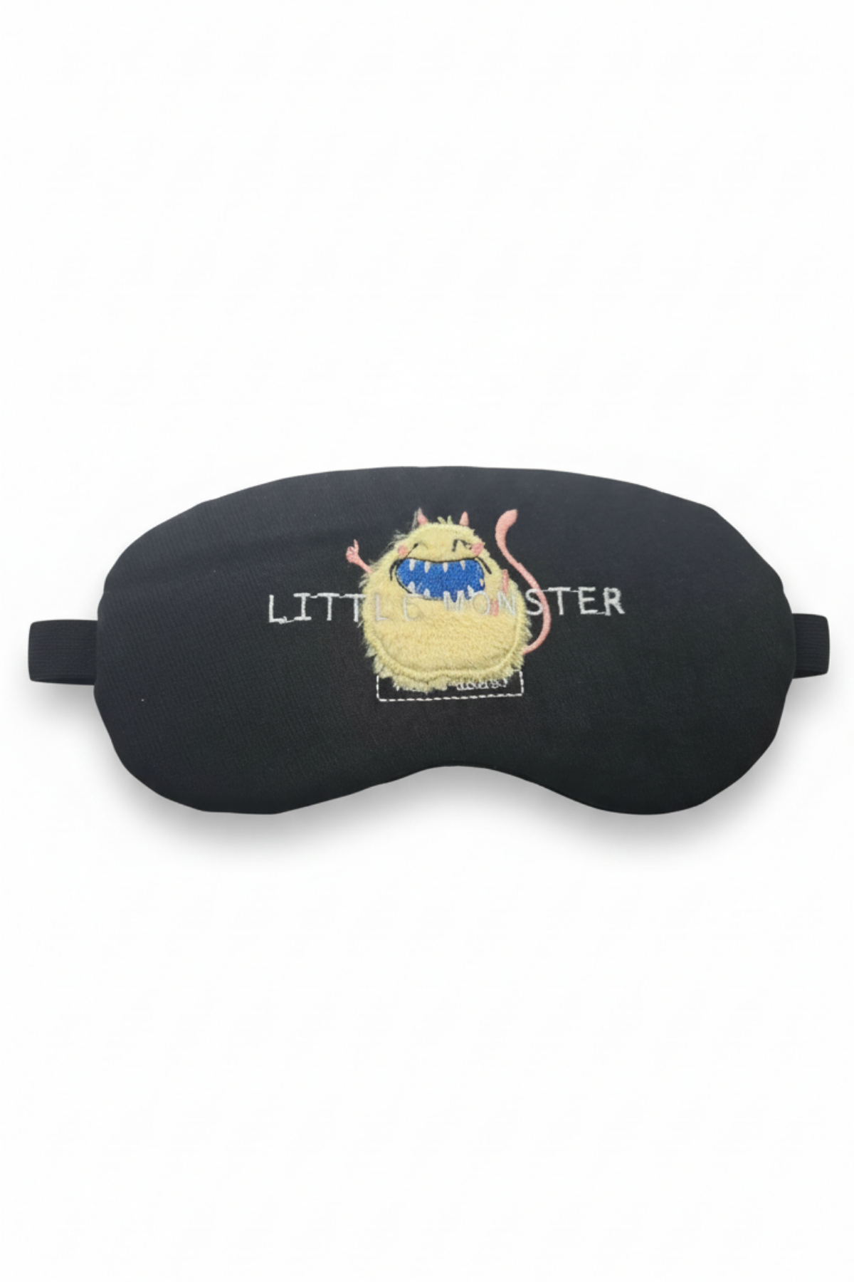 Jel Destekli Uyku Göz Bandı Little Monster Desenli