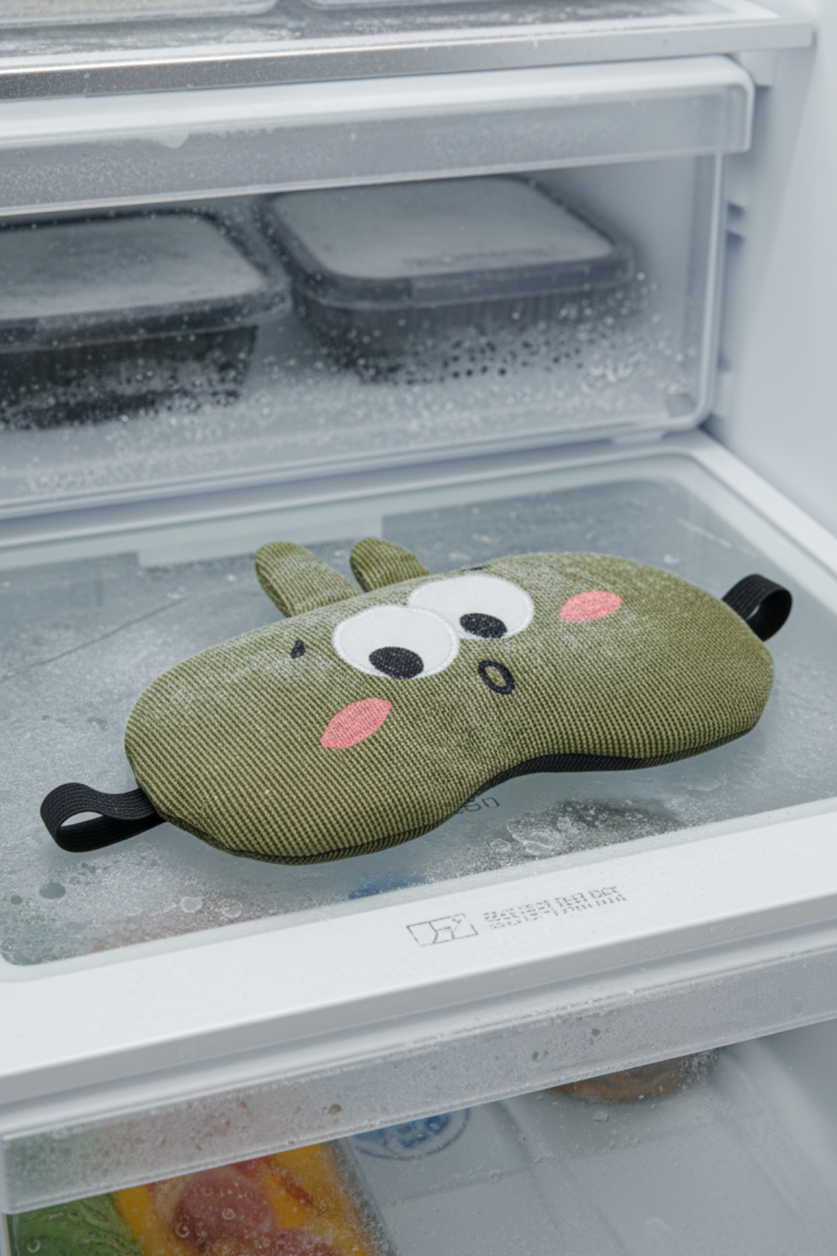 Sevimli Karakter Peluş Uyku Maskesi Göz Bandı